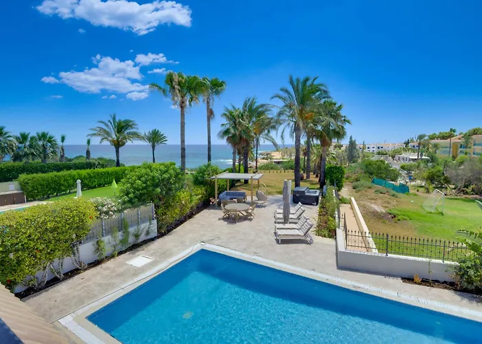 Kalindi-5 Bedroom Beachfront With Private Pool Villa Paralimni